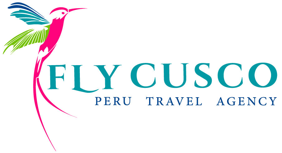 Logo fly cusco peru travel agency