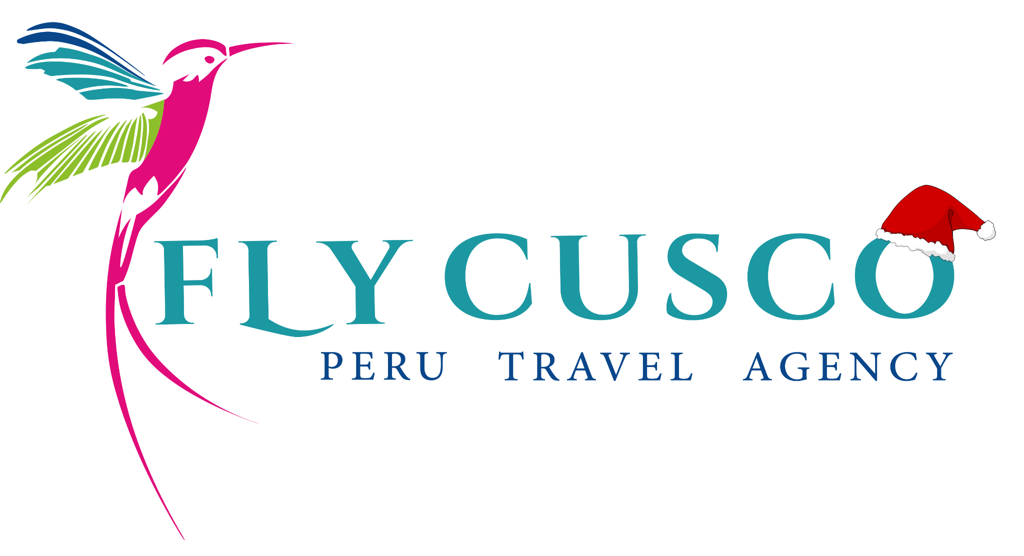 Logo fly cusco peru travel agency